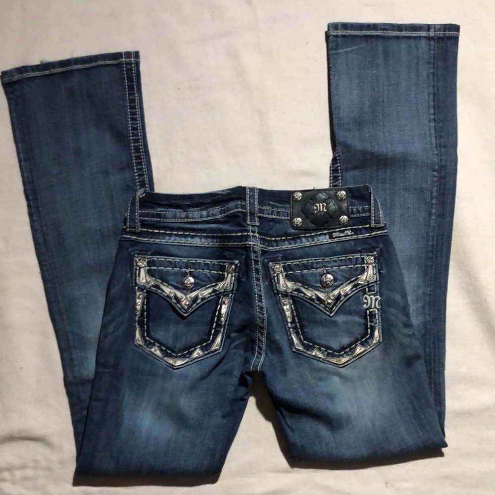 Miss Me Slim Boot Jeans - Picture 4 of 7